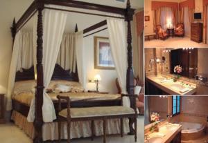 room 3 suite with balcony overlooking gardens - Hotel Casa Jardin