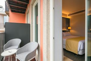 habitación doble con terraza - Hotel Catalonia Porto