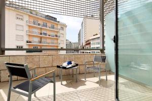 habitación doble con terraza - Hotel Eurostars Lisboa Parque
