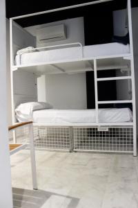cama en habitación compartida mixta de 10 camas con baño privado - Feel Hostels Soho Malaga