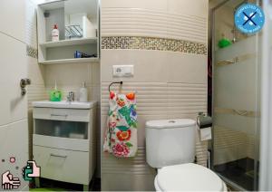 habitación doble con baño privado - Hotel Hospedaje Gandia Ciudad