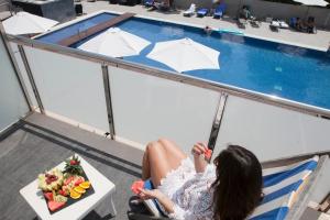 habitación doble con vistas a la piscina - 1 o 2 camas - Hotel Ibersol Antemare - Adults Only