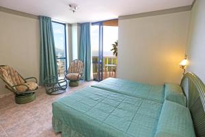 habitación doble con vistas laterales al mar - 1 o 2 camas - Hotel Kaktus Albir