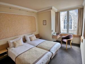 habitación doble estándar - 2 camas  - Lancaster Hall Hotel