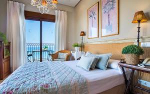 habitación doble superior con vistas al mar - 1 o 2 camas - Hotel Los Ángeles Denia