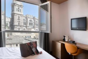 habitación doble con vistas a la catedral - Hotel Petit Palace Plaza Málaga