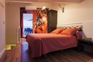 suite de 1 dormitorio con terraza privada - Hotel Picasso Suites Málaga