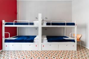 habitación cuádruple con baño compartido - Red Nest Hostel