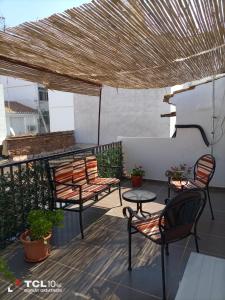 apartamento con terraza  - Hotel Sant Pere Apartment