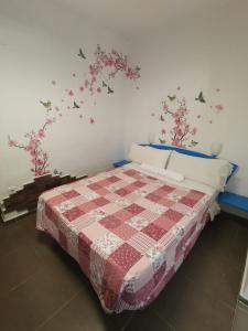 habitación doble con baño privado - Hotel Sant Pere Apartment