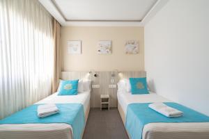 habitación doble con vistas al patio - 2 camas - Hotel Sol de Jávea