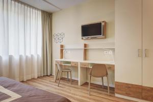 habitación doble con baño privado - Hotel Student Accommodation