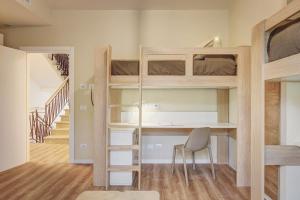 habitación doble con terraza - 2 camas - Hotel Student Accommodation