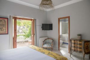 habitación doble deluxe con balcón y vistas al mar - Hotel Villa Dora (Only adults)