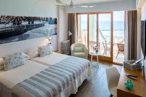 habitación doble con vistas al mar - 1 o 2 camas - Hotel Voramar